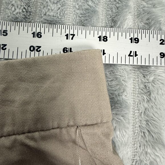 Khakis & Co Pants Womens 16 Classic Khaki Easy Care Stretch Tummy Control Chino - Picture 5 of 9